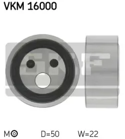 VKM 16000 SKF Натяжной ролик, ремень ГРМ